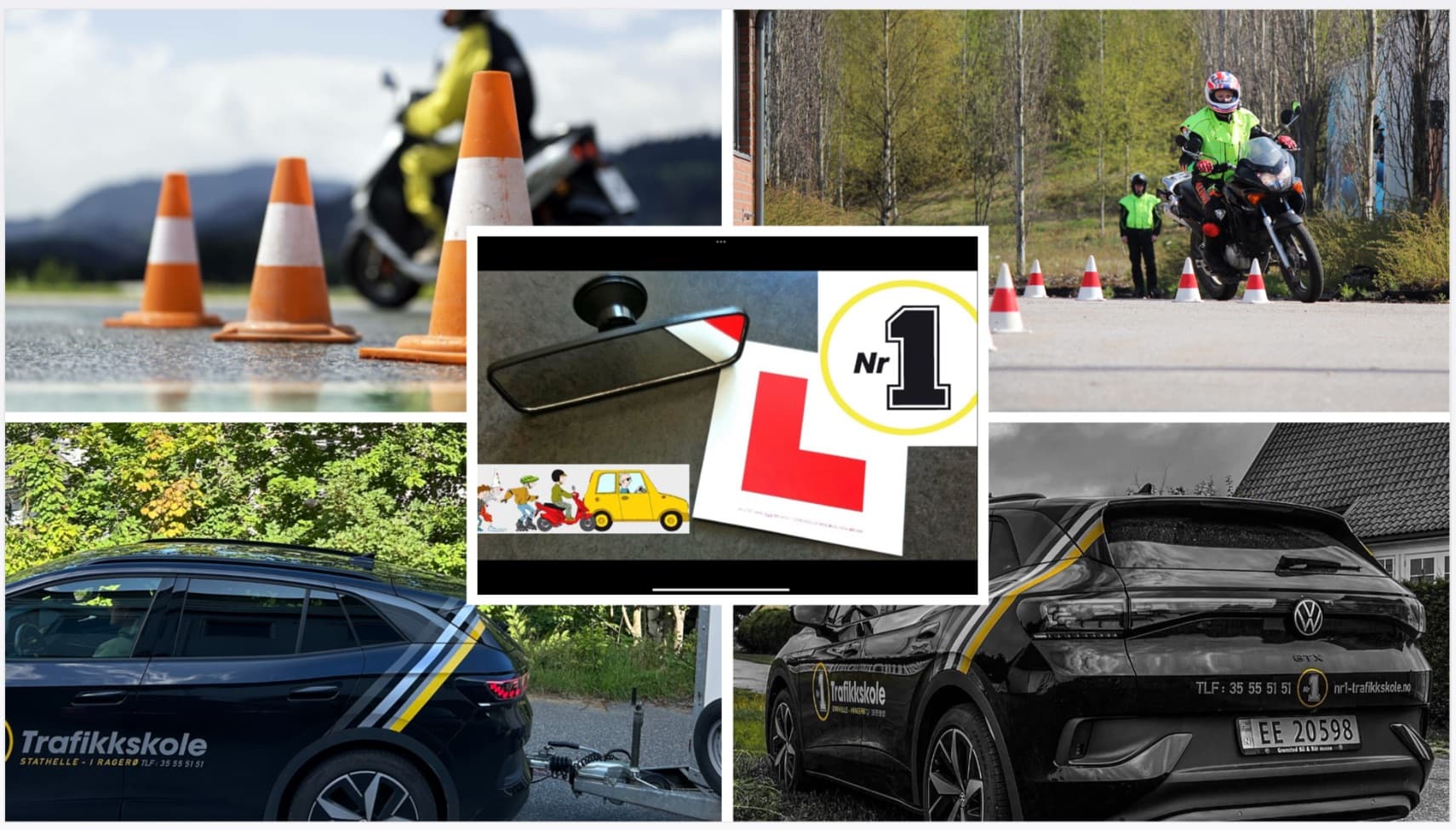 Nr1 Trafikkskole Kragerø - kjøreopplæring